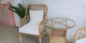 Ghế sofa đơn mây tự nhiên