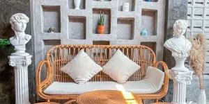 Sofa mây tay cuộn hiện đại tại Bình Thạnh, TP.HCM