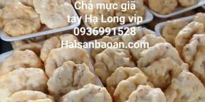 Chả mực giã tay quảng ninh