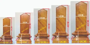 Cửa hàng bán bài vị thờ bằng gỗ tại Tp.HCM