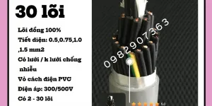Cáp Điều Khiển 30 Lõi Altek Kabel – Giải Pháp Truyền Tín Hiệu Ổn Định