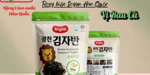 Rong biển Sogim - Món ăn nhanh, tốt cho sức khỏe tại Hà Nội