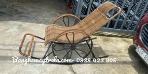 Ghế bập bênh nhựa giả mây giá rẻ tại TP.HCM