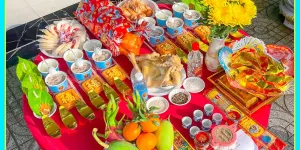 Dịch vụ mâm cúng Tổ Nghề May tại Cần Thơ