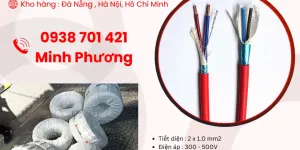 Cáp chống cháy chống nhiễu 2 lõi 1.0mm2 Altel Kabel