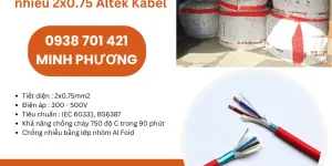 Cáp điện chống cháy chống nhiễu Altek Kabel tại Đà Nẵng