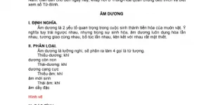 Cánh cửa đơn giản hóa mệnh lý cho người mới học
