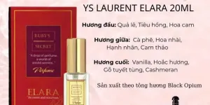 Phân phối nước hoa body mist Ruby’s Secret tại TP.HCM