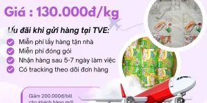 Gửi hàng đi Úc.