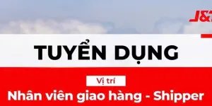 J&amp;T Tuyển nhân viên giao hàng làm khu vực quận 10