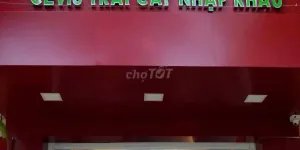 Tuyển nữ bán hàng cửa hàng trái cây nhập khẩu