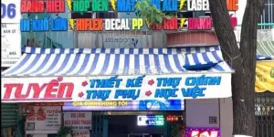 Tuyển thợ QC, học việc, thợ phụ làm ở Bình Chánh