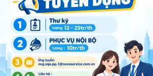 TUYỂN DỤNG THƯ KÝ, PHỤC VỤ