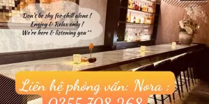 TUYỂN QUẢN LÝ, PHỤC VỤ BAR
