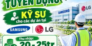 Tuyển dụng Kỹ sư xây dựng tại Thái Nguyên