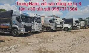 Dịch vụ vận chuyển từ Hà Nội; đến Đà Nẵng và các tỉnh miền Trung