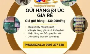 Em nhận gửi hàng đi Úc giá rẻ chỉ 130..000đ/kg