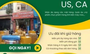 Gửi hàng đi Mỹ và Canada giá tốt gọi ngay Tiến Việt