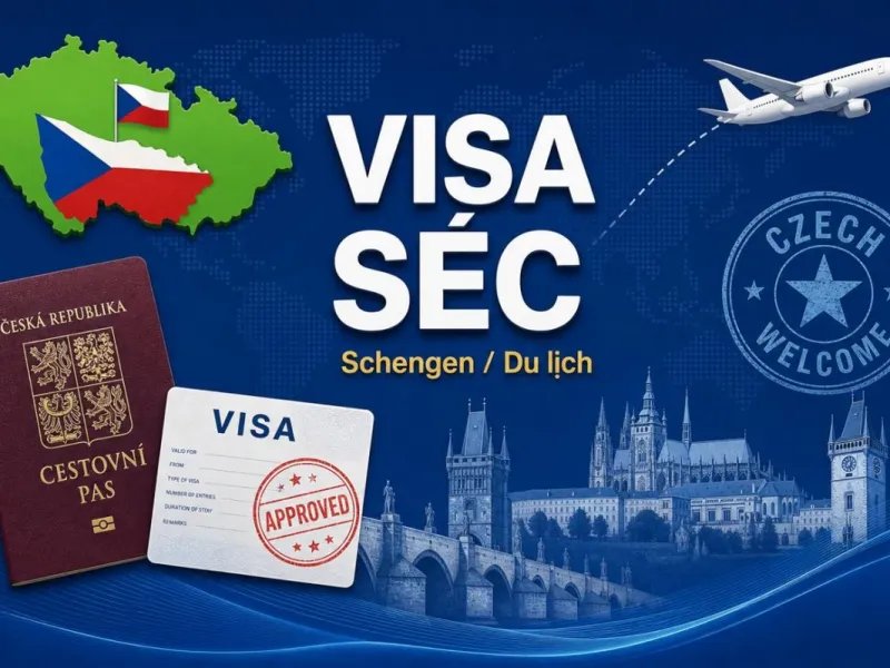 Visa đoàn tụ (family reunification) sang Cộng hòa Séc — dành cho người Việt Nam và công dân nước thứ ba muốn sang Séc sống cùng vợ/chồng, con cái hoặc người thân đang cư trú hợp pháp tại Séc. Cập nhật 2025–2026.