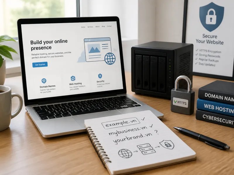 Tên miền là gì? Cách đặt tên miền SEO tốt, hosting, quản trị web & xử lý khi bị hack
